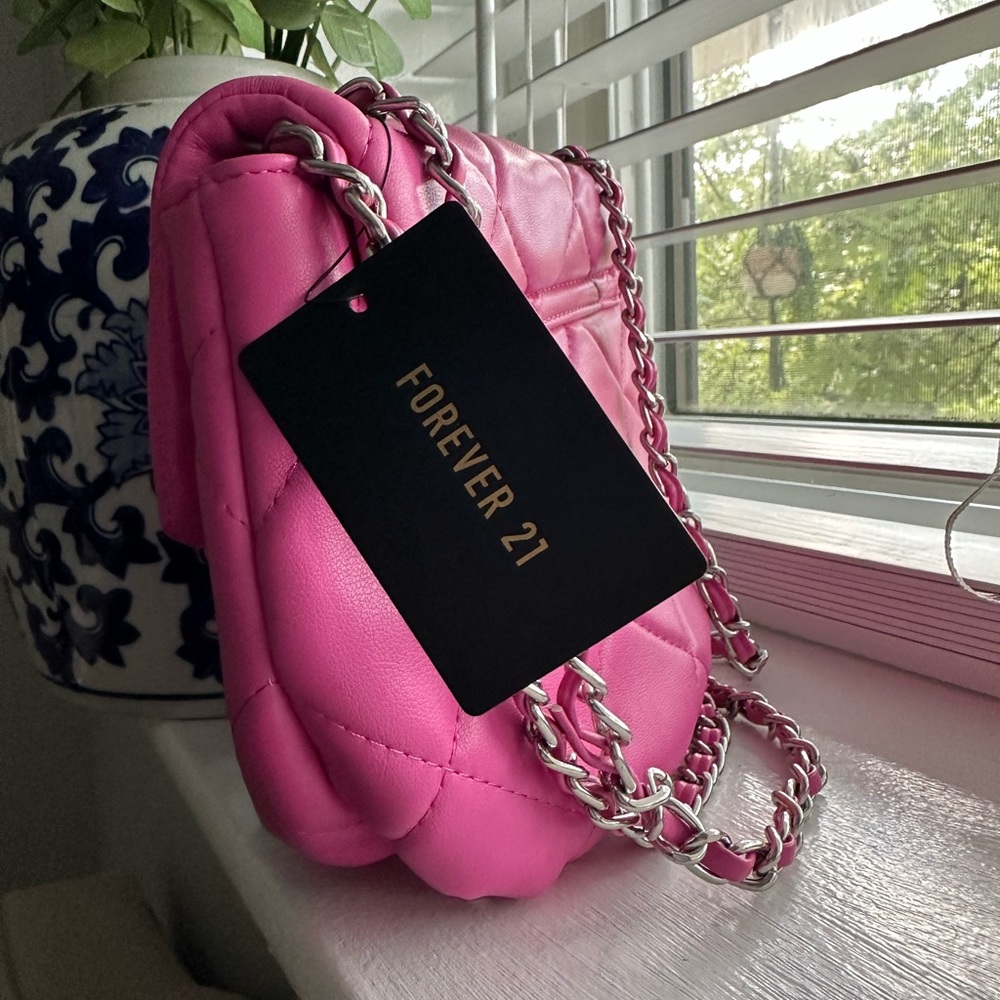 Pink Quilted Bag - Picture 2 of 4